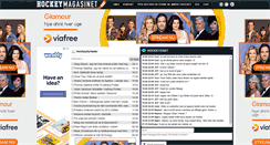 Desktop Screenshot of hockeymagasinet.dk